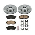 thumbnail image 3 of Power Stop Front Stock Replacement Brake Pad and Rotor Kit KOE5217 Fits 2012 Nissan Sentra, 3 of 8