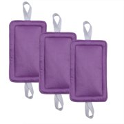 Door Silencer Door Jammer Door Closer Cushion Nursery Door Latch Cover 3 Pack for Noise Reducing Quiet Doors Baby Toddler Safety 3.25 x 5.5 Inch (Purple)