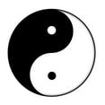 thumbnail image 2 of Ying Yang Wall Decal by Wallmonkeys Peel and Stick Graphic (48 in H x 48 in W) WM44699, 2 of 4