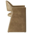 thumbnail image 6 of Talia   Vegan Leather Dining Armchair in Toast, 6 of 9