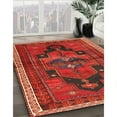 thumbnail image 2 of Ahgly Company Indoor Rectangle Traditional Red Persian Area Rugs, 7' x 10', 2 of 6