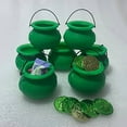 thumbnail image 6 of Luoshdecor Mini Plastic Cauldron Kettle 8 Pcs,Halloween Plastic Witch Decorative Cauldron Pot for Halloween Party, 6 of 9