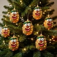thumbnail image 2 of Funny Potato Character 2D Acrylic Christmas Ornament, Cute Vegetable Hanging Pendant for Christmas Tree, Car, Wall Window Holiday Home Decor, Novelty Xmas Gift, 2 of 7