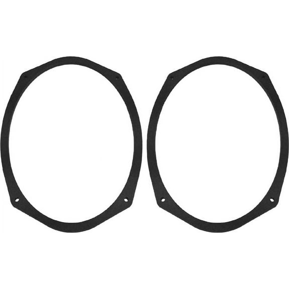 6x9 Speaker Spacers Depth Extender Extending Rings - 1/4" Thick - SSK69 - Stackable - Perfect for Framing Fiberglass Enclosures - 1 Pair
