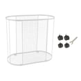 thumbnail image 1 of DOLITY Yoga Mat Storage Rack Basket, Workout Equipment Home Gym Storage Rack with Wheels for Dumbbell Kettlebells Resistance Bands White, 1 of 9