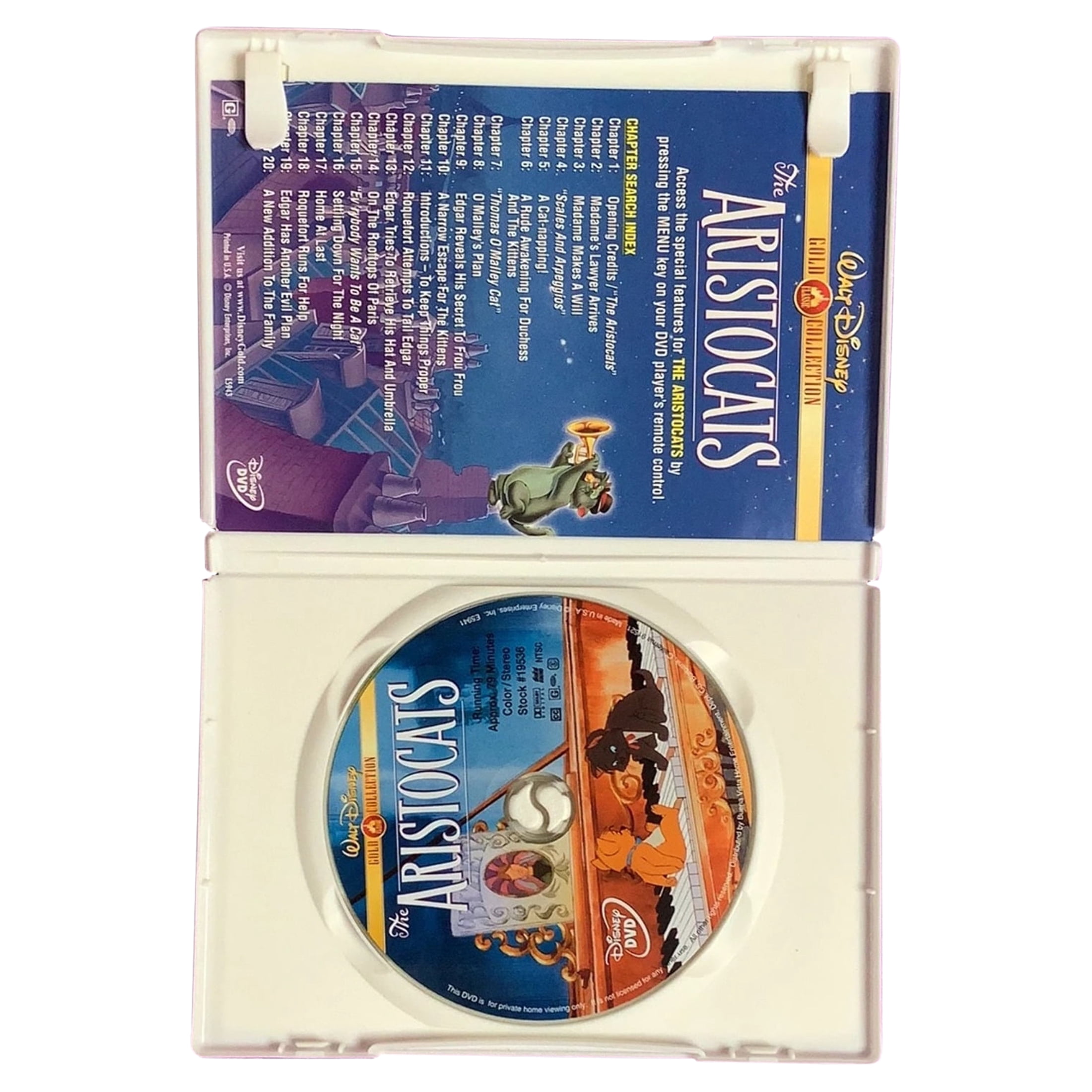 The Aristocats DVD, Disney Gold Classic Collection - Walmart.com