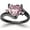 Black Pink, variant on Black Gold Plated Heart Shaped Stone Solitaire Style Wedding Engagement Promise Statement Ring