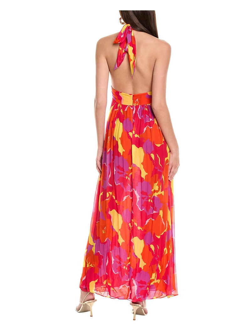 Ramy Brook womens Susie Maxi Dress, 0, Pink - Walmart.com