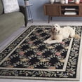 thumbnail image 4 of Safavieh Chelsea Makayla Bordered Area Rug, Black, 8' x 10', 4 of 14