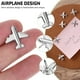 thumbnail image 4 of 24 piezas de alfileres de avión, alfileres de metal para mapas, alfileres decorativos, chinchetas, alfileres de corcho para tableros, 4 of 7