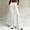 01 White, variant on YueHuiYing Women's Solid Color Elastic Waist Loose Flared Wide-Leg Pocket Athletic Casual Pants