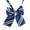 Blue, variant on Toddler Boys Girls Tie Bowknot Striped Patterned Clothing Accessories For Kids Size One Size
