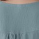 thumbnail image 5 of Camisas de Manga Corta para las Mujeres Blusas de Cuello Redondo con Botones Casuales, Camisa de Verano de Moda para Diarios Y Fiestas, 5 of 6