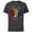 Charcoal, variant on Marvel Avengers Christmas Family Trip Merry & Bright Grandpa - Short Sleeve Cotton T-Shirt for Adults - Customized-White