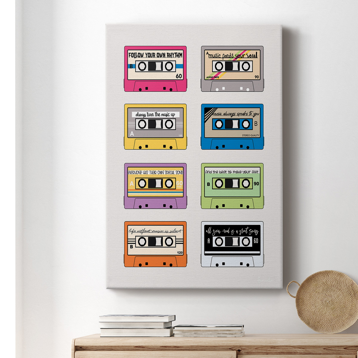 Musical Inspiration Premium Gallery Wrapped Canvas - Ready to Hang