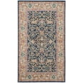 thumbnail image 2 of SAFAVIEH Madison Robina Traditional Area Rug, Navy/Cream, 3' x 5', 2 of 6