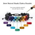 thumbnail image 4 of Murtoo Bead Chakra Double-layered Healing Yoga Crystals Bead Natural Stone Bracelets for Men and Women, 4 of 10