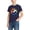 Navy, variant on Cethrio Boys T Shirts Size 8, Short Sleeve Summer School Casual Kids Graphic Tees Black Size 8