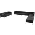 thumbnail image 2 of Set of 10 Imagination Series Melrose White Leather Sectional and Sofa 11.75', 2 of 2