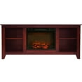 thumbnail image 1 of Cambridge Santa Monica Electric Fireplace Heater with 63" Entertainment Stand and Charred Log Display, 1 of 2