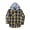AO15_Yellow, variant on Lumtrix Mens Hooded Flannel Shirts Lightweight Long Sleeve Hoodie Shirt Casual Plaid Button Down Jackets with Pocket Purple L