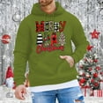thumbnail image 2 of NLLSHGJ Chandails pour Hommes Col Rond Mode de Noël Décontractée Lettre Partie Imprimée Chandail à Capuche Manches Longues Chandail à Capuche Hauts à Fermeture Éclair Chandails Graphiques pour Hommes Chandails de Pêche, 2 of 5