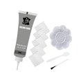thumbnail image 3 of Crema de reparación de cuero Kits de reparación de cuero de coche Accesorios de coche Kits de reparación de vinilo portátil para zapatos Bolsas Sofá Gris perfecl Pasta de color complementario, 3 of 8