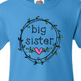 thumbnail image 4 of Inktastic Big Sister Leaves, Circle, Heart Youth T-Shirt, 4 of 5