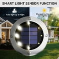 thumbnail image 5 of IJIL Solar Lights Outdoor Waterproof, 12 Packs LED In-Ground Lights Outdoor Solar Lights for Yard Patio Garden Lawn Deck Outside Pathway Walkway Sidewalk, 5 of 8