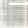 thumbnail image 5 of Cotton Blend Placement Stripe Shower Curtain, 5 of 6