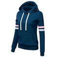 thumbnail image 2 of XINXIAOO Women's Sweatshirts Hoodies Long Sleeve Hoodie Pullover Hoodies Cozy Sweatshirts for Women Blue Sweatshirt Womens Womens Fall Fashion Women’S Clothing, 2 of 2