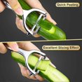 thumbnail image 5 of Potato Peeler, Stainless Steel Vegetable Peeler Super Sharp Fruit Peelers for Kitchen(1 pack), 5 of 5
