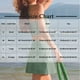 thumbnail image 3 of Trajes de baño tankini para mujer Traje de baño de color sólido de cintura alta dividida para mujer Traje de baño de bikini conservador y de moda Traje de baño de dos piezas para mujer, 3 of 5