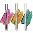 thumbnail image 4 of Fiudx Juego de Sombras de Ojos Líquidas con Brillo de Diamante, Caja de Sombras de Ojos Quicksand de 3 Colores, Altamente Pigmentadas, Diseño de Pincel Fino, Fácil de Mezclar, Empaque Portátil, Regal, 4 of 6