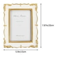 thumbnail image 2 of OUNONA 1pc Vintage Photo Frame Useful Picture Frame Decorative Frame for Home Use, 2 of 6
