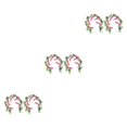 thumbnail image 1 of Cateissary 2 bolsas de plantas y flores decorativas: alto grado de simulación, efecto de decoración tridimensional y exquisito, rosa denso de Type1 NO1, 1 of 6