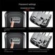 thumbnail image 3 of Outdoor Password Key Extended Locking Hook 4 Digit Code Box Black, 3 of 5