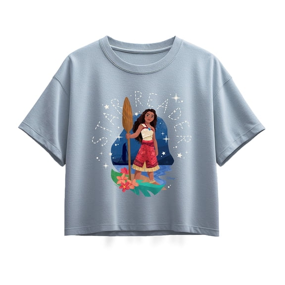 Moana - Star Reader - Youth Girls Boxy T-Shirt