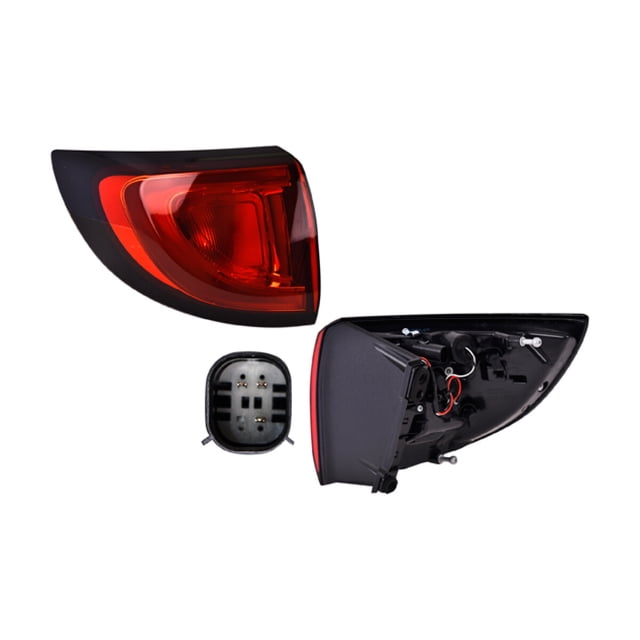 Calavera Pacifica 2017 A 2018 Chrysler Ext Izq C/Leds Generica 1 Pieza Izquierdo Exterior Con leds