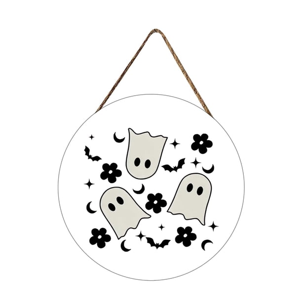 ¡Muy Popular! Placa Para Puerta De Halloween. Una Excelente Opción Para Transformar Tu Hogar Y Llenar Tus Vacaciones De Emoción Y Miedo.