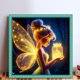 thumbnail image 2 of (11CTACC-6225__C__50X50) Hilo algodón ecológico bordado 11CT 3 hebras impresión 50*50cm Kit serie personajes punto cruz Disney Elf Tinker Bell, 2 of 9