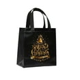thumbnail image 2 of Loyerfyivos Christmas Black Color Handbag Non-Woven Shopping Bag Holiday Gift Gift Packaging Bag, 2 of 6