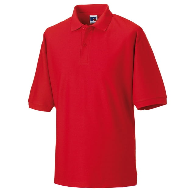 Polo en Polycoton à Manches Courtes Classique pour Homme Russell