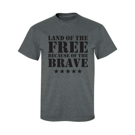 Land Of The Free Adult Short Sleeve T-shirt