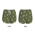 thumbnail image 3 of Xecao Birds Wild Ducks for Double-layer Running Short for Women, Perfect for Gym, Tennis, and More, Featuring a Convenient Pocket-Medium, 3 of 7