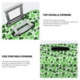 thumbnail image 3 of Haiem Happy St. Patrick's Day Pattern Luggage Cover Printed Suitcase Covers for Luggage Elastic Washable Suitcase Protector Fits 18-32 Inch Luggage-Medium, 3 of 7
