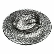 Ozark Trail 13 in Collapsible Fish Basket, Lightweight Wire Fish Keeper with Spring Loaded Trap Doors for Freshwater and Saltwater Use