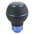 thumbnail image 4 of Knob 5 Speed Gear  Knob Stick Aluminium Alloy And Leather Manual Automobiles Accessory, 4 of 8