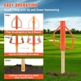 thumbnail image 6 of Accreate Ergonomic Fence Post Driver with Handles – Durable Steel for Easy Installation of Wooden & Metal Posts, 6 of 7