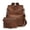 Brown, variant on Women Backpack Purse Bag PU Leather Travel Backpack Purse for Ladies Shoulder Bags Satchel Handbag 2 Piece